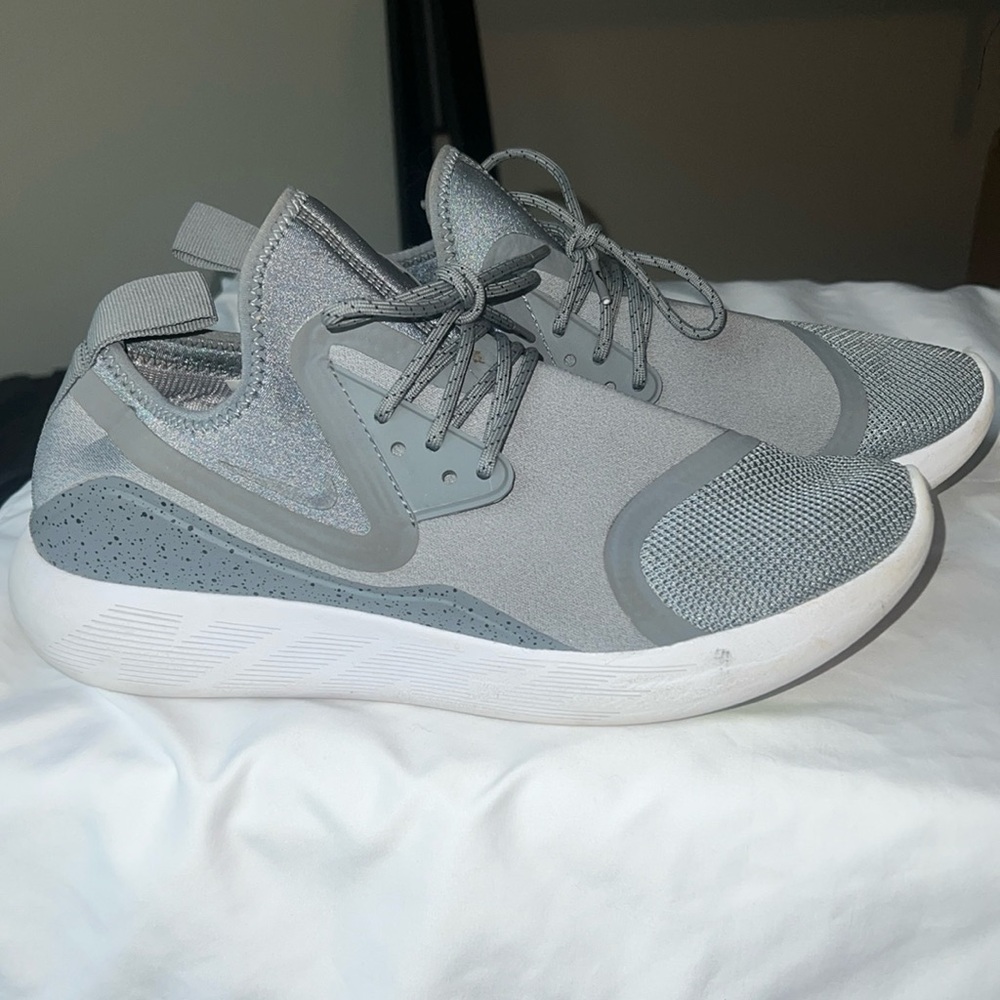 Nike Grey Slip On Tennis Shoes